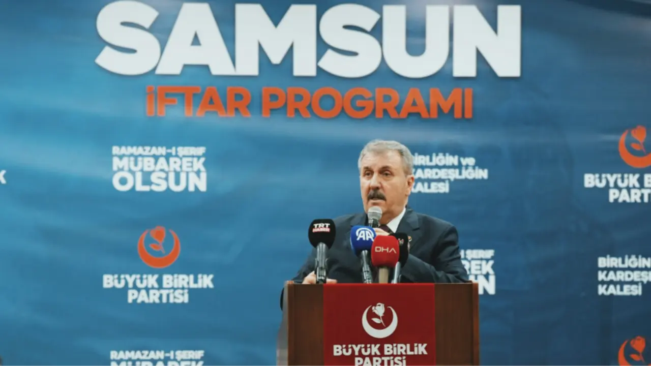 Genel Başkanımız Sayın Mustafa Destici, Samsun’da düzenlenen iftar programında gündeme dair değerlendirmelerde bulundu.