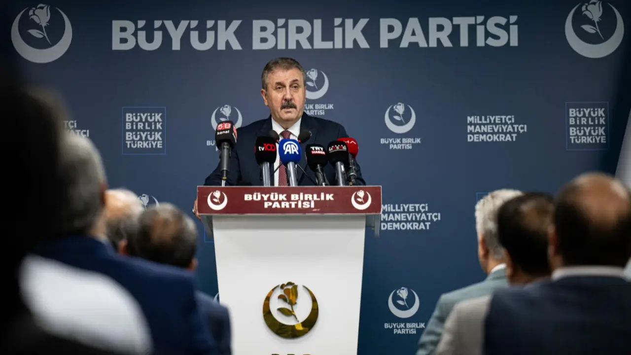 GENEL BAŞKANIMIZ SAYIN MUSTAFA DESTİCİ, BASIN TOPLANTISINDA AÇIKLAMALARDA BULUNDU