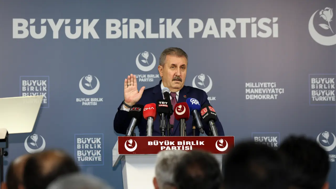 GENEL BAŞKANIMIZ SAYIN MUSTAFA DESTİCİ, BASIN TOPLANTISINDA KONUŞTU