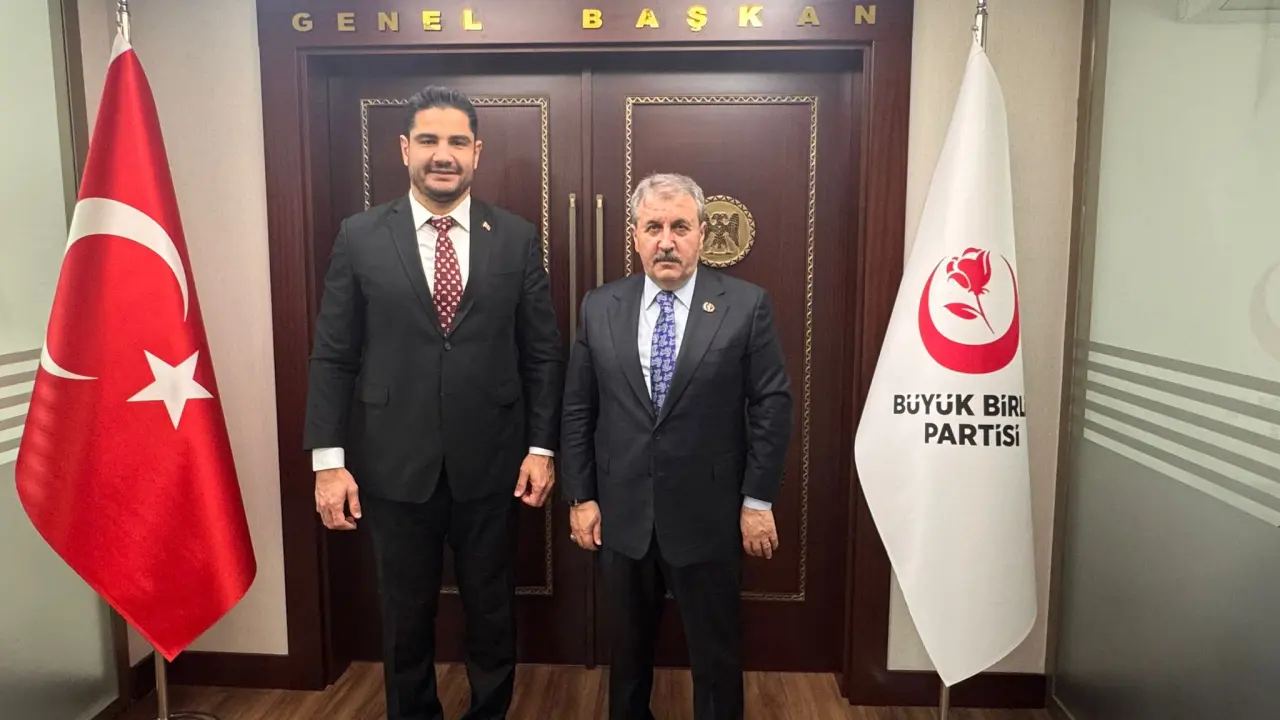 GENEL BAŞKANIMIZ SAYIN MUSTAFA DESTİCİ, TÜRKİYE GÜREŞ FEDERASYONU BAŞKANI TAHA AKGÜL’Ü MAKAMINDA KABUL ETTİ