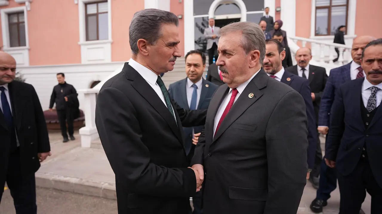 Sayın Mustafa Destici’den Erzurum Valisi Aydın Baruş’a ziyaret