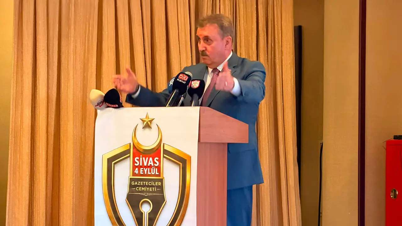 Sayın Destici’den Sivas Gazeteciler Cemiyetine ziyaret