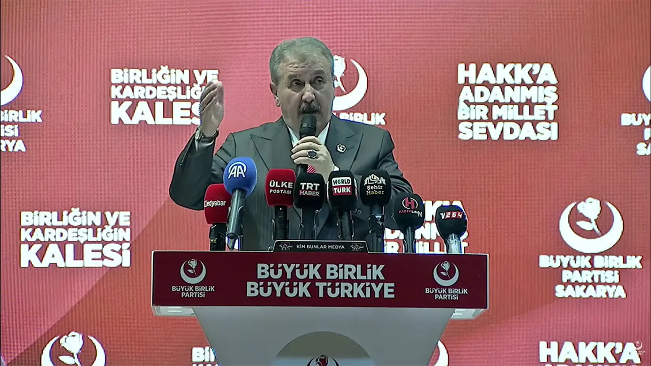 Genel Başkanımız Sayın Mustafa Destici, Sakarya İl Kongremizde konuştu