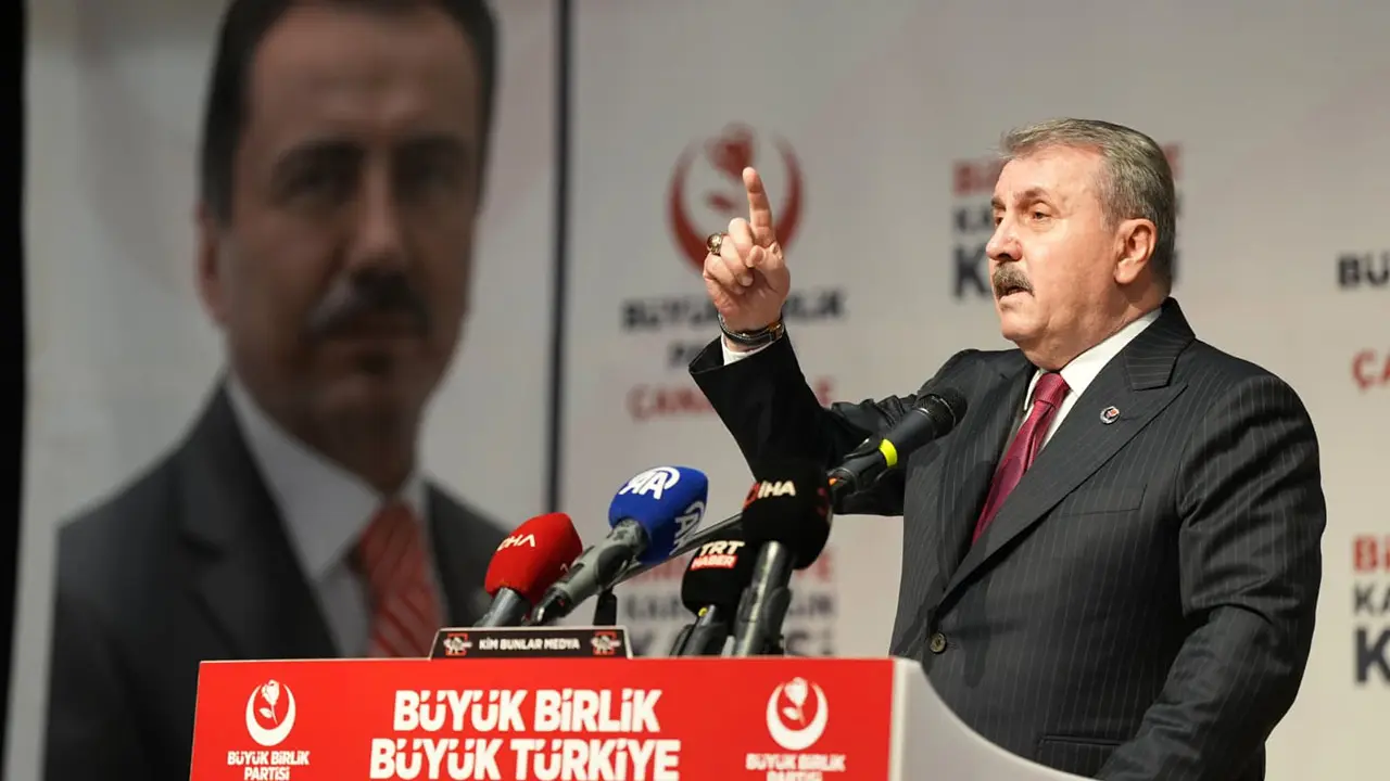 Genel Başkanımız Sayın Mustafa Destici, Çanakkale Kongremizde hitap etti