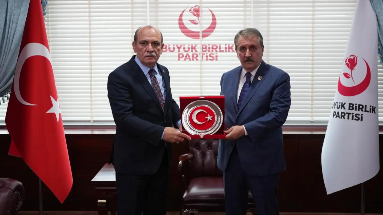 Sayın Yusuf Yazgan'dan Sayın Destici'ye ziyaret