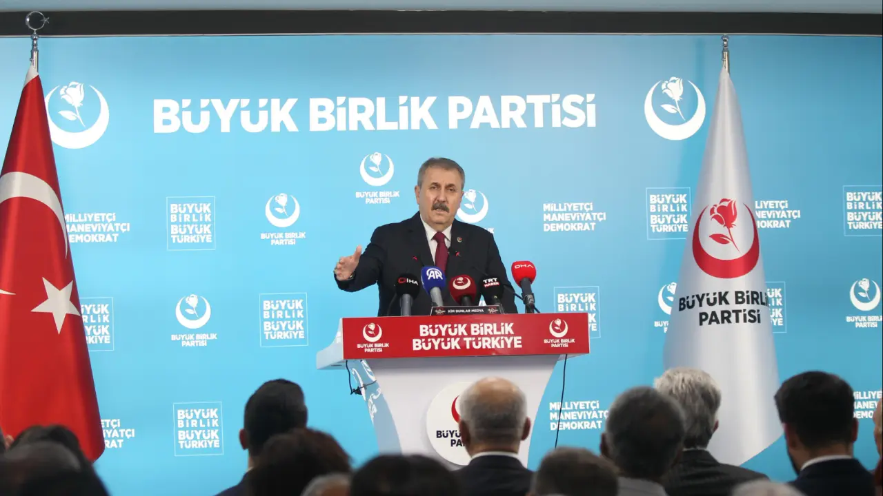 Genel Başkanımız Sayın Mustafa Destici haftalık basın toplantısında konuştu