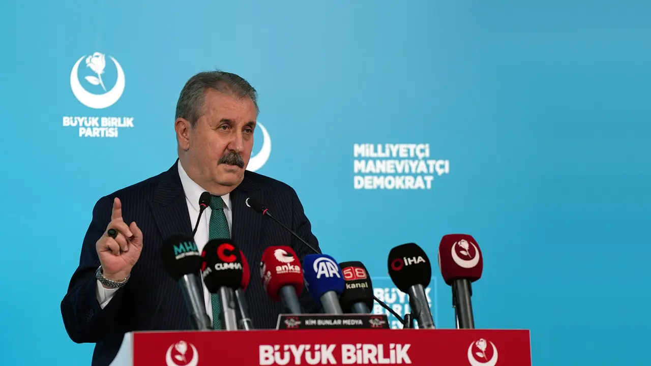 Genel Başkanımız Sayın Destici’den “Yüzleşme” bildirisine cevap!