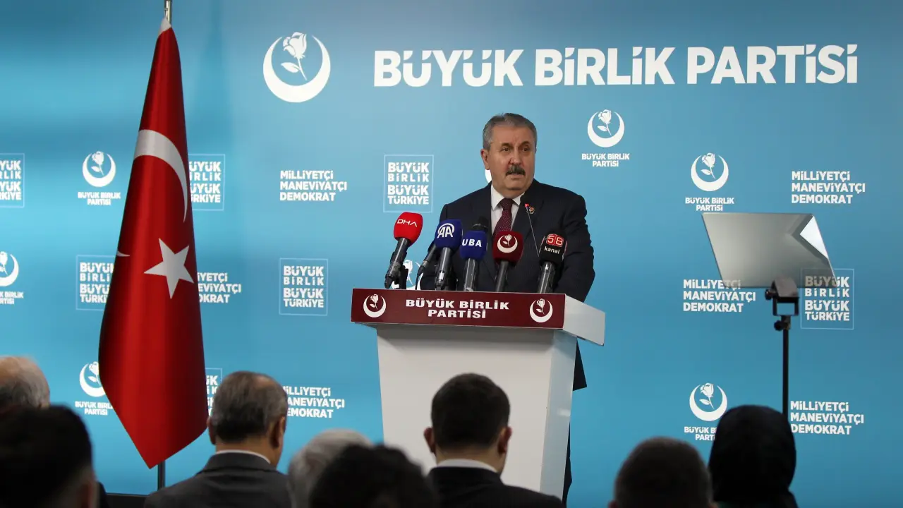 GENEL BAŞKANIMIZ SAYIN MUSTAFA DESTİCİ, BASIN TOPLANTISINDA KONUŞTU