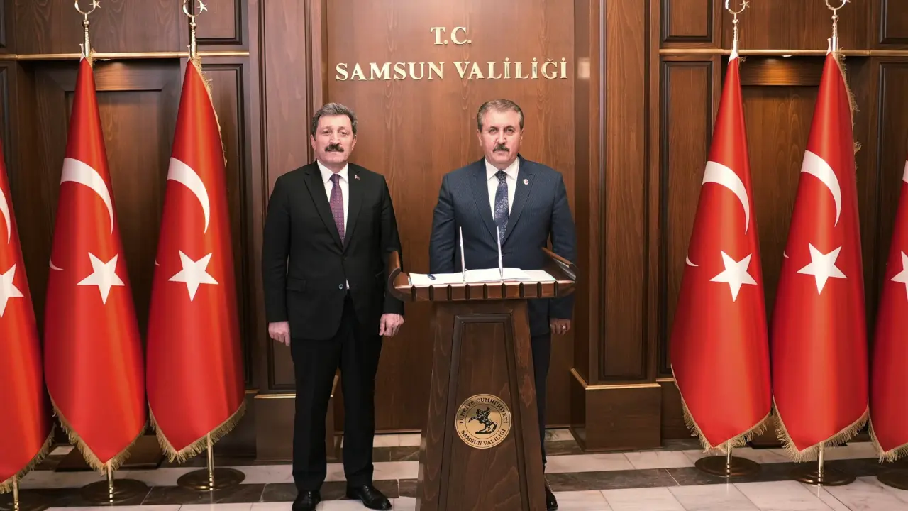 GENEL BAŞKANIMIZ SAYIN MUSTAFA DESTİCİ SAMSUN’A ZİYARETTE BULUNDULAR.
