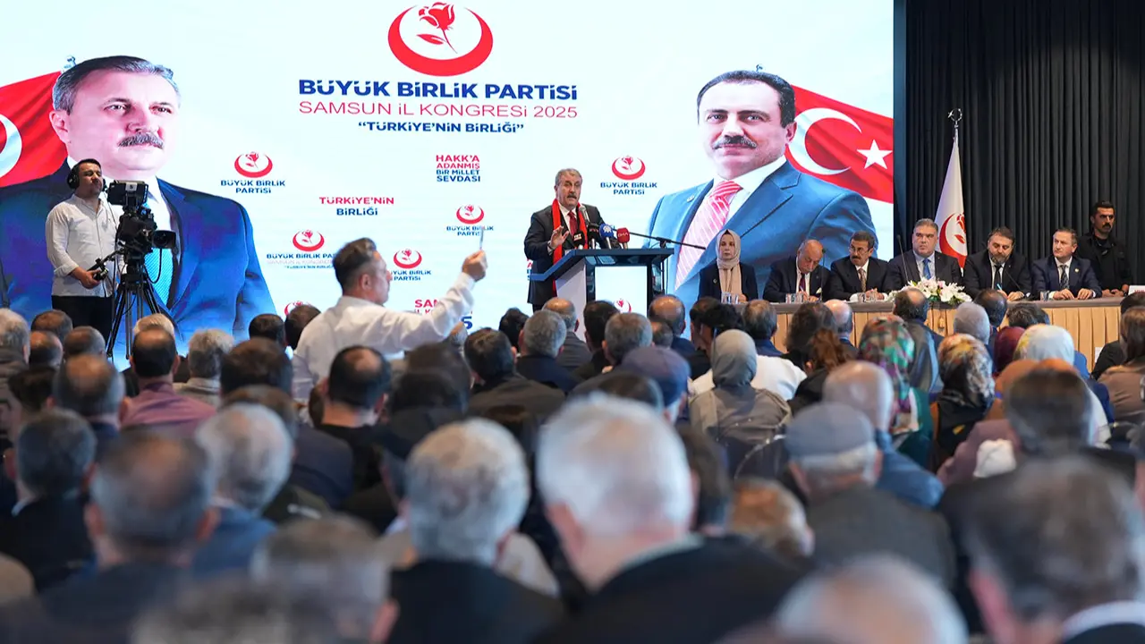 Genel Başkanımız Sayın Mustafa Destici, Samsun Kongremizde konuştu