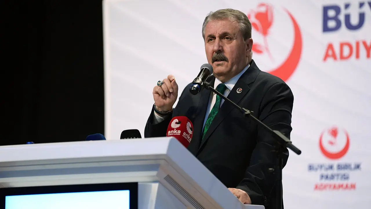 Genel Başkanımız Sayın Mustafa Destici, Adıyaman Kongremizde hitap etti