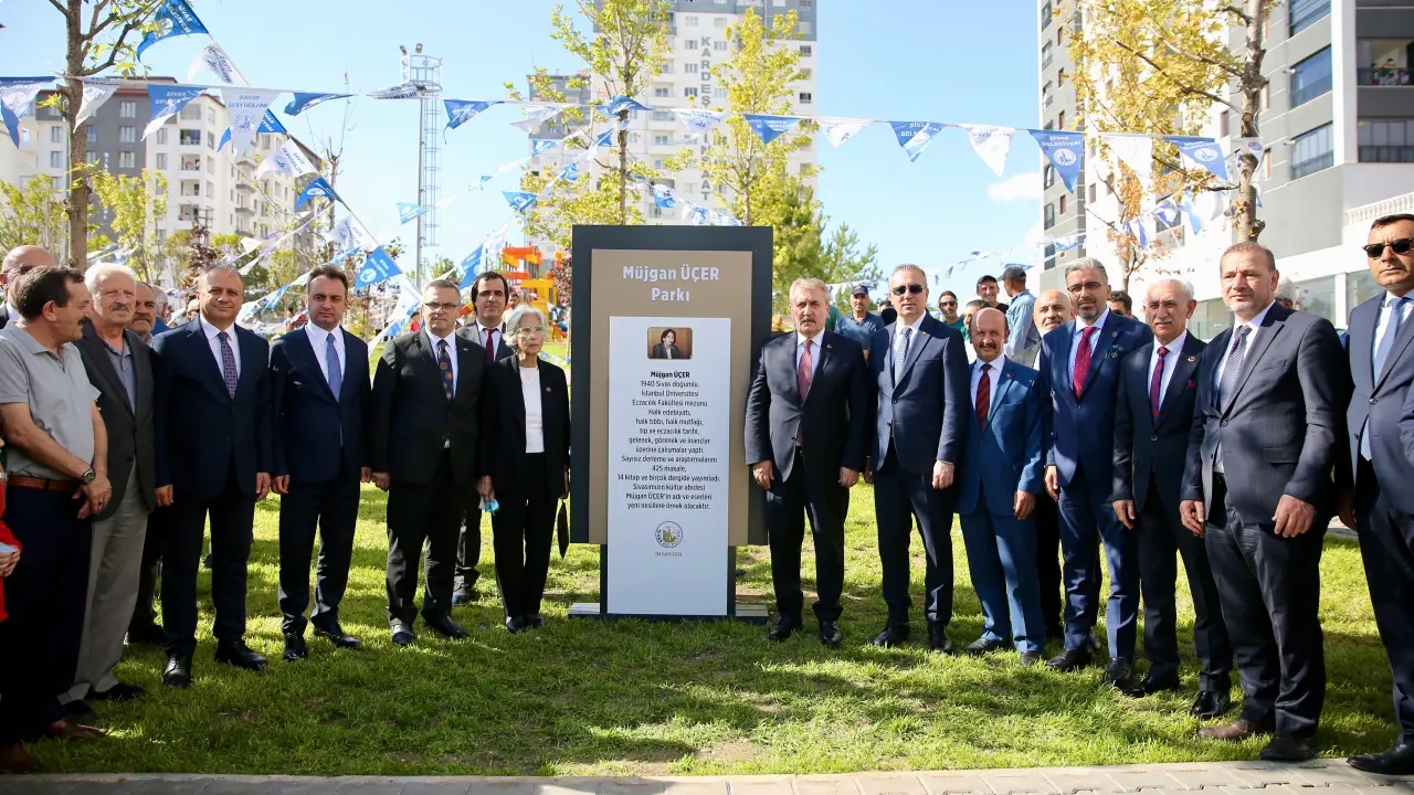 GENEL BAŞKANIMIZ SAYIN MUSTAFA DESTİCİ SİVAS’TA ‘MÜJGAN ÜÇER PARKI’ AÇILIŞINA KATILDI