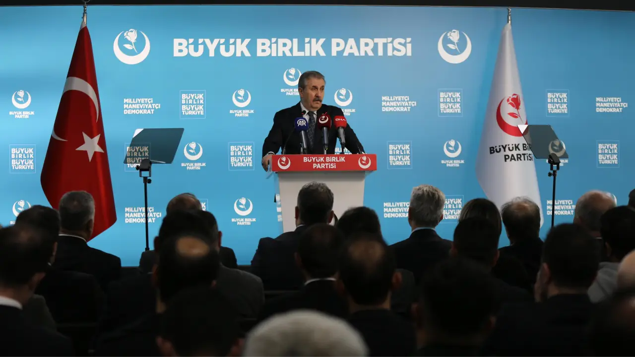 Genel Başkanımız Sayın Mustafa Destici, basın toplantısında konuştu.