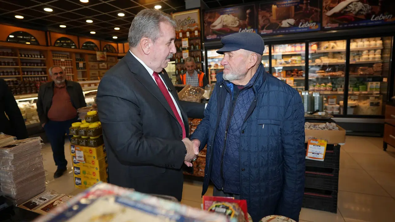 Sayın Destici’den Erzurum esnafına ziyaret