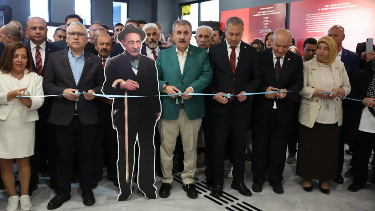 Genel Başkanımız Sayın Mustafa Destici Aşık Veysel Müzesi’nin açılışını yaptı