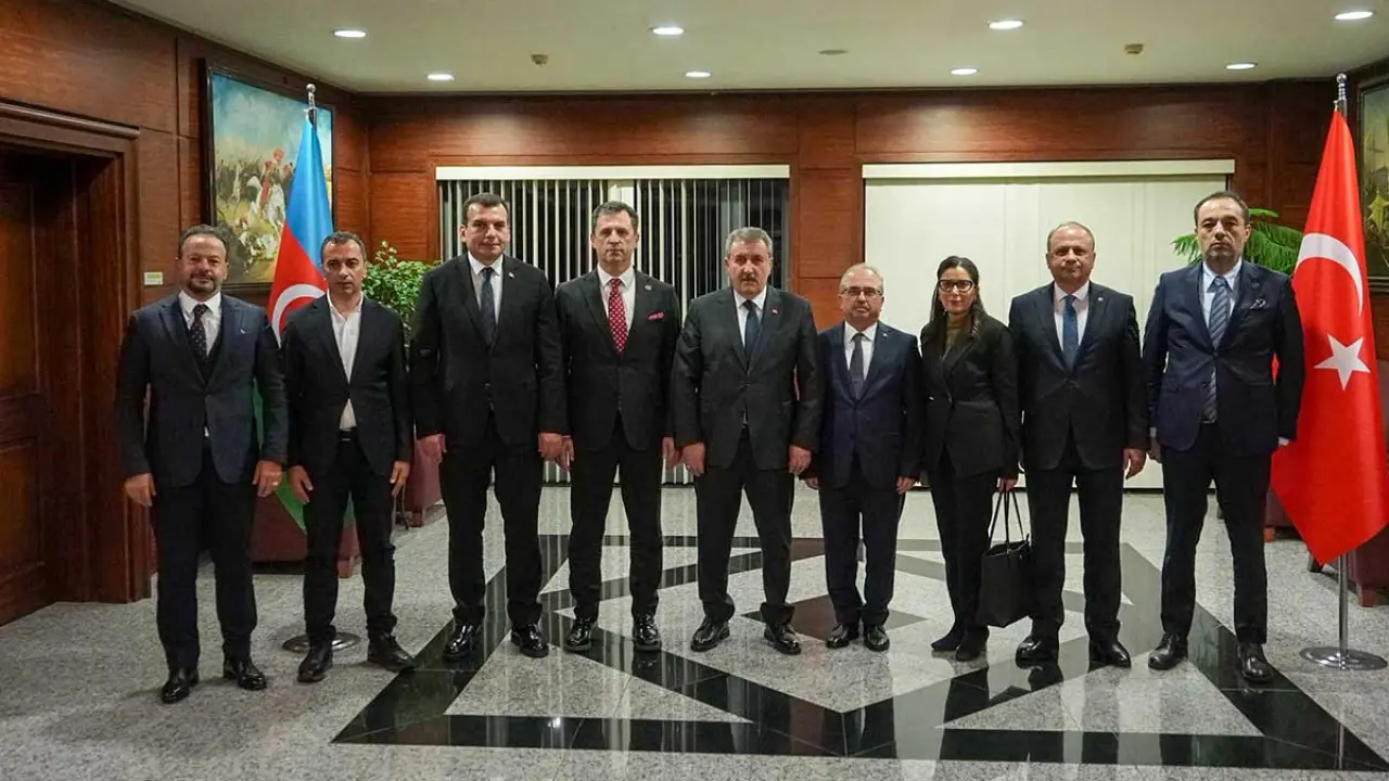 Genel Başkanımız Sayın Mustafa Destici, Bakü Büyükelçisi Sayın Birol Akgün'ü ziyaret etti