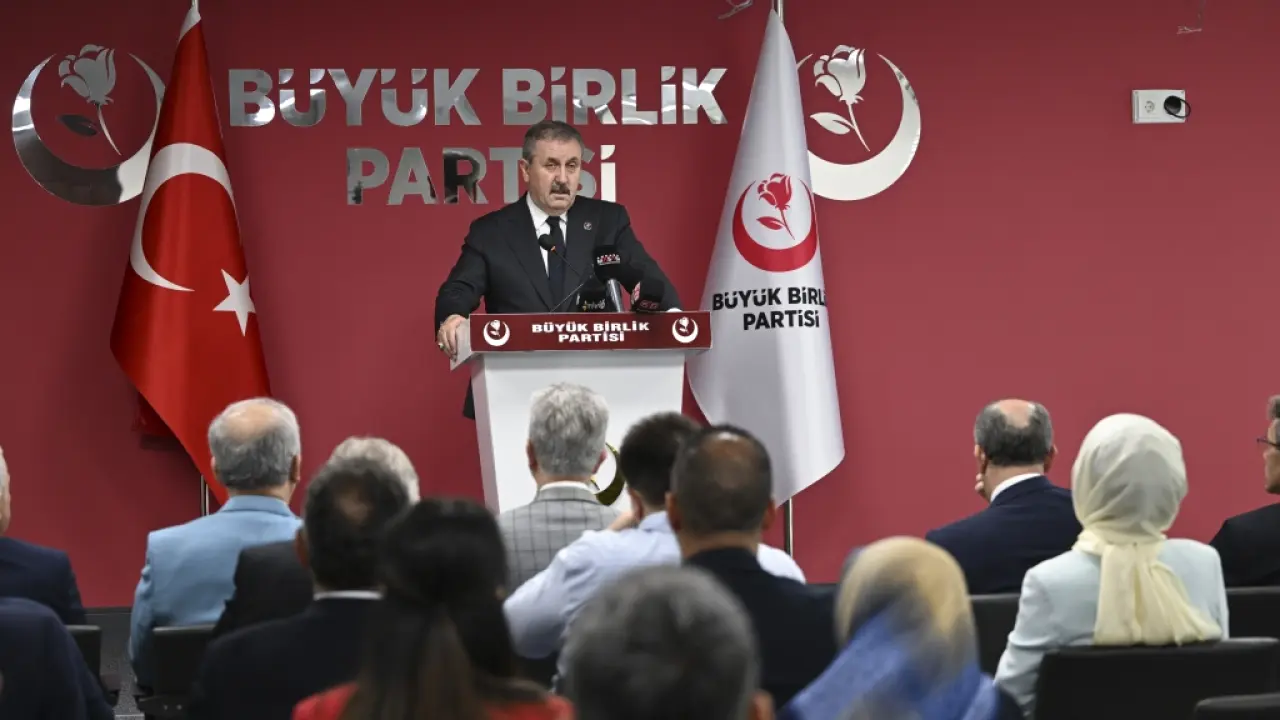 GENEL BAŞKANIMIZ SAYIN MUSTAFA DESTİCİ TÜRKİYE VE DÜNYA GÜNDEMİNİ DEĞERLENDİRDİ