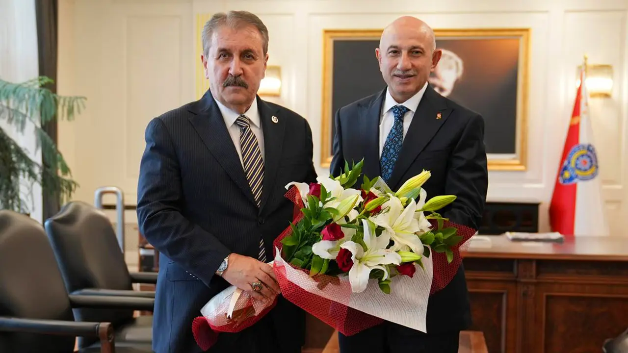 Sayın Destici'den Ankara İl Emniyet Müdürü Sayın Yüksek'e ziyaret