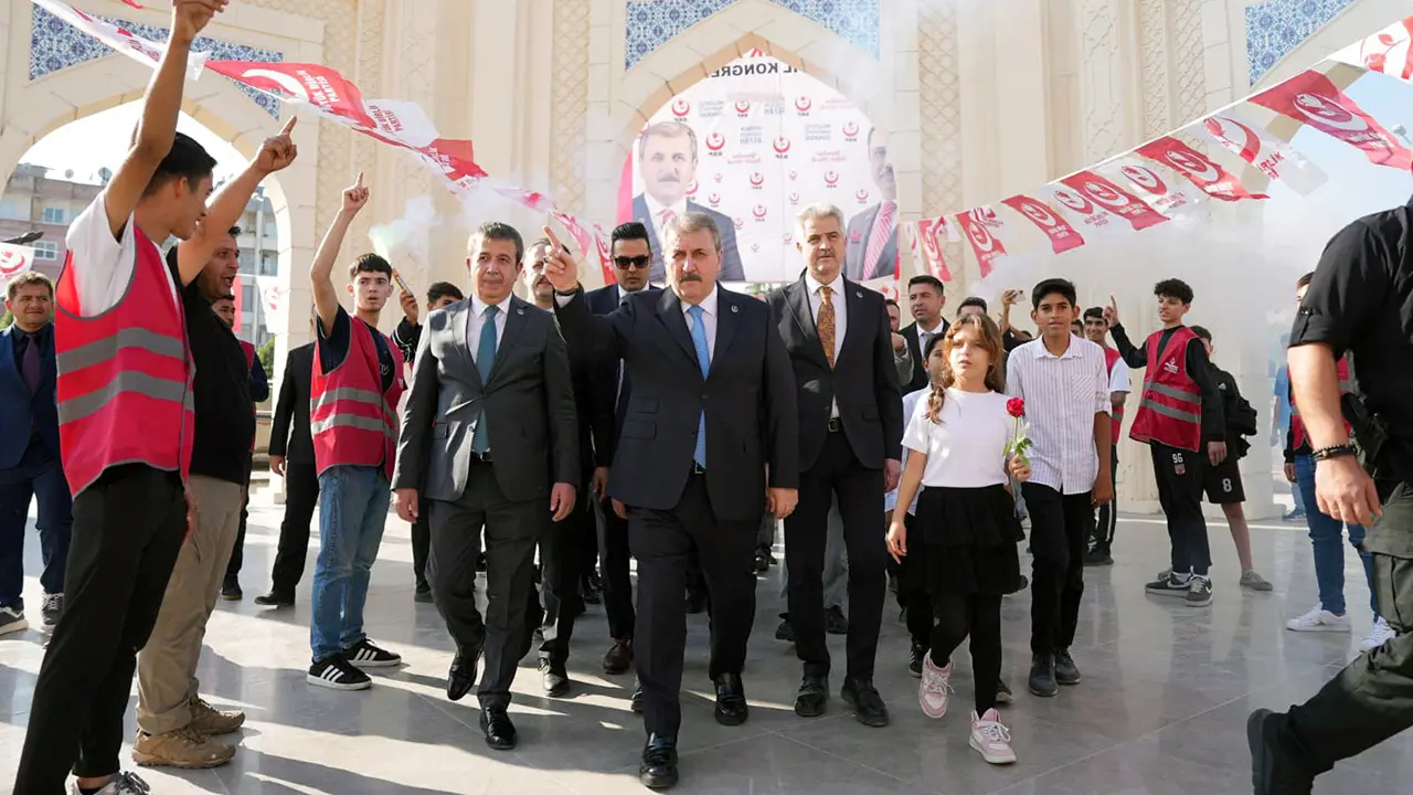Genel Başkanımız Sayın Mustafa Destici, Mersin İl Kongresi'nde konuştu