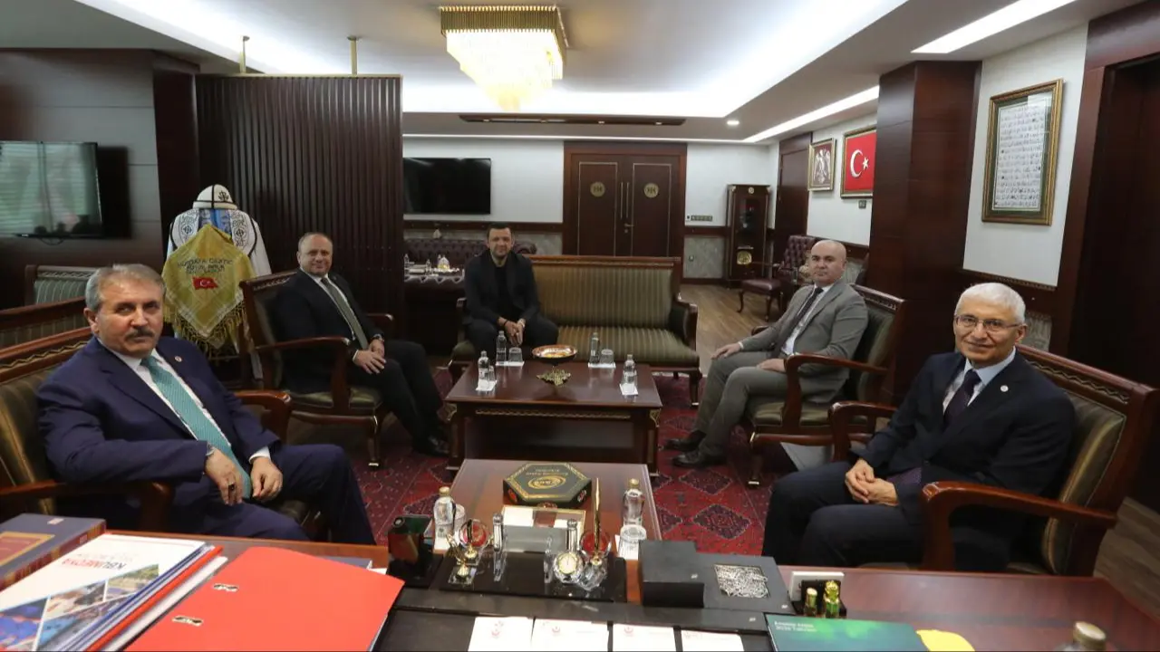 Prof. Dr. Adnan Özcan'dan Sayın Destici'ye ziyaret