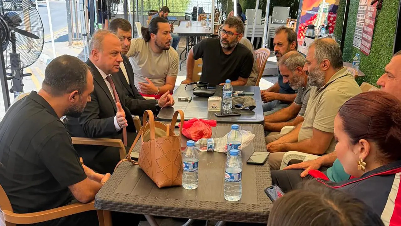 Prof. Dr. Emin Serin, Girne Limanı’nı ziyaret etti