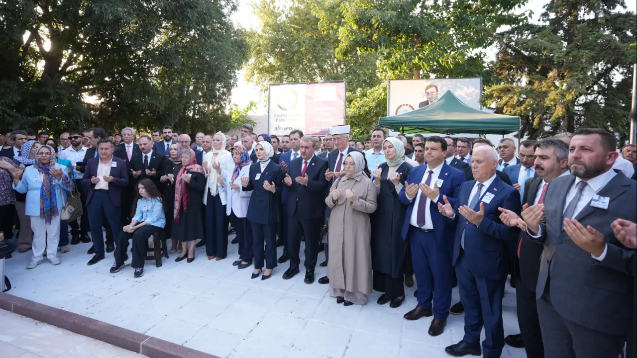 Genel Başkanımız Sayın Mustafa Destici Dr.Sadık Ahmet'i anma programları kapsamında Batı Trakyada