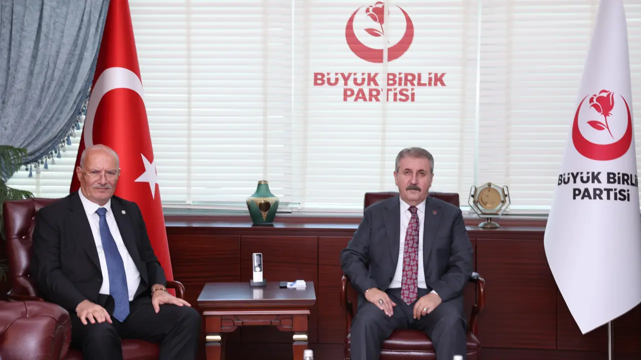 GENEL BAŞKANIMIZ SAYIN MUSTAFA DESTİCİ, ATO BAŞKANINI KABUL ETTİ
