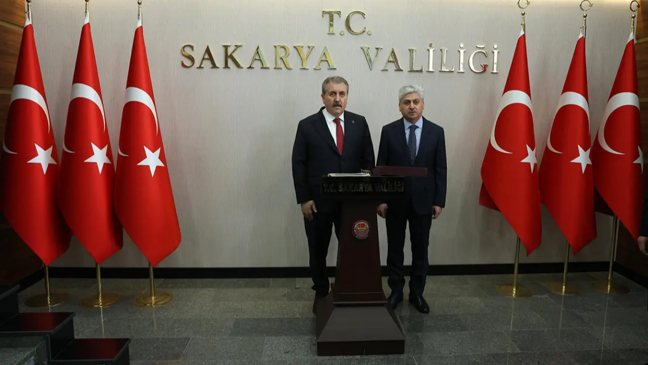 Sayın Destici'den Sakarya Valisi Sayın Doğan'a ziyaret