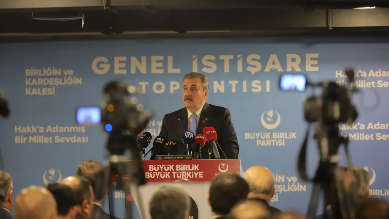 Genel Başkanımız Sayın Mustafa Destici, Genel İstişare Toplantısı'nda konuştu.
