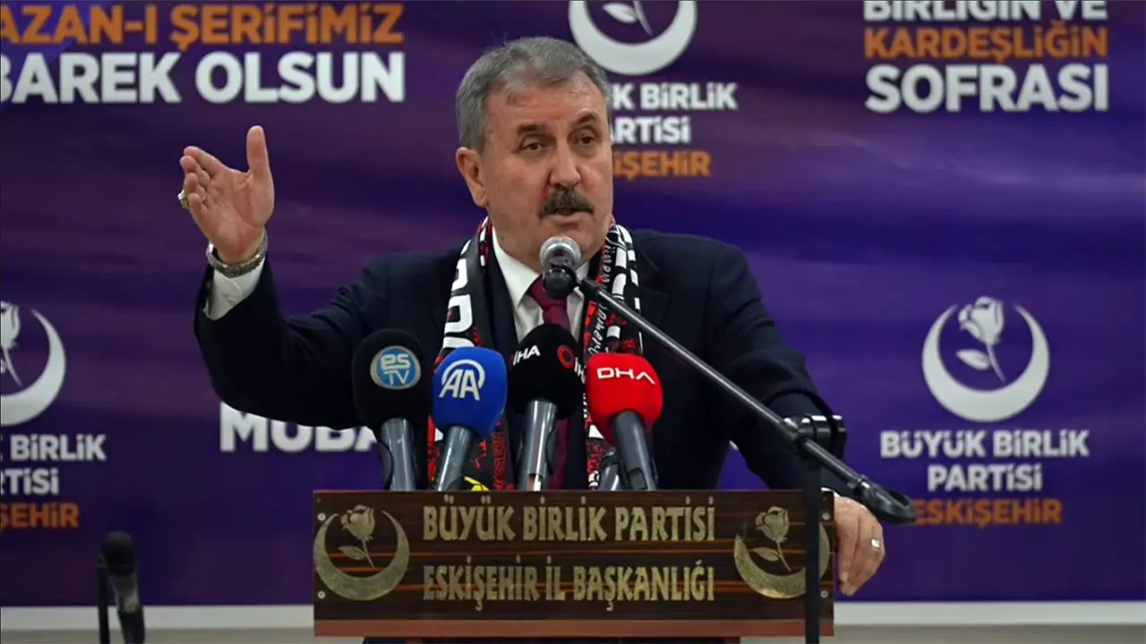 Genel Başkanımız Sayın Mustafa Destici, Eskişehir'de iftar programına katıldı