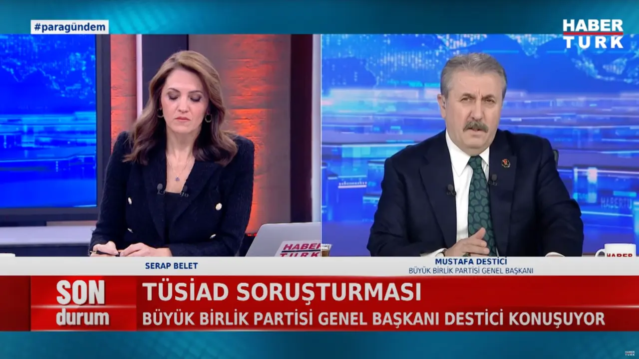 Genel Başkanımız Sayın Mustafa Destici, Habertürk’e konuk oldu, siyaset ve ekonomi gündemini değerlendirdi.