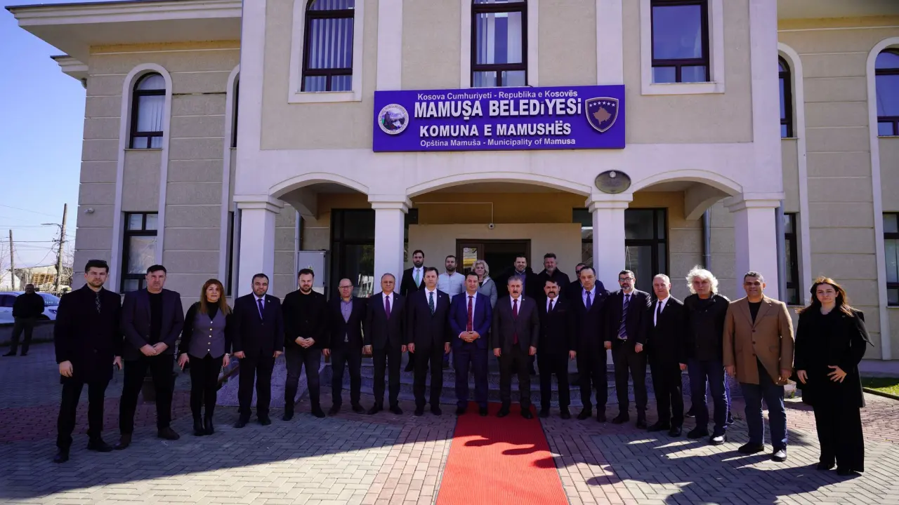 Genel Başkanımız Sayın Mustafa Destici, Kosova’da Mamuşa Belediyesi’ni ziyaret etti.