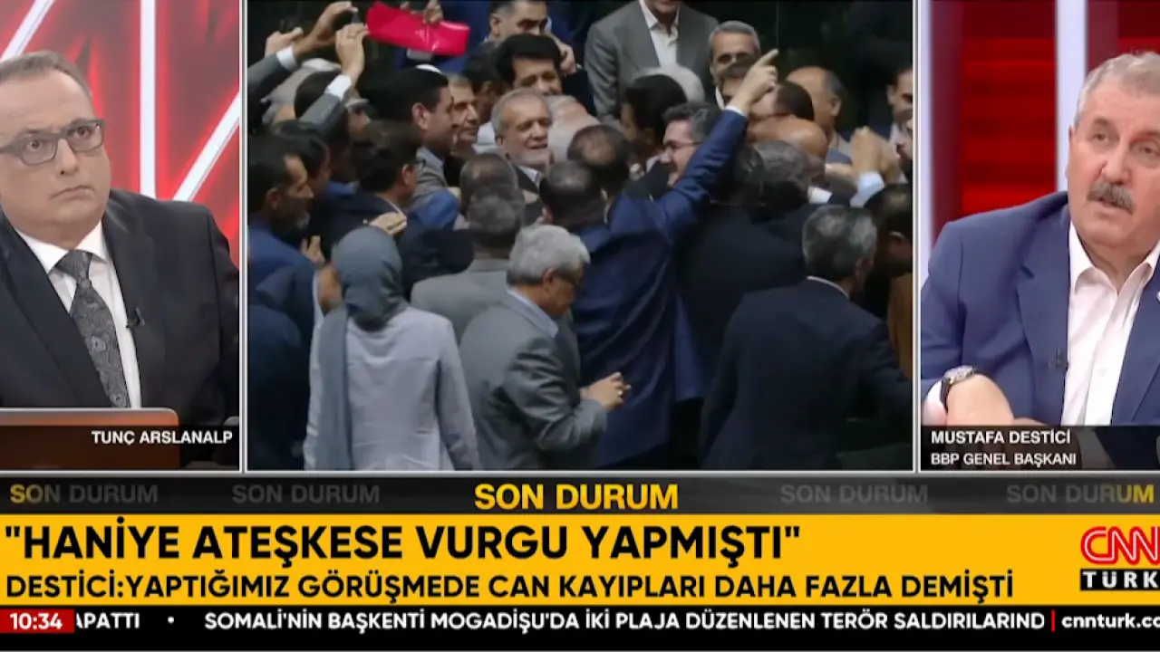 GENEL BAŞKANIMIZ SAYIN MUSTAFA DESTİCİ, CNNTÜRK'E KONUK OLDU, GÜNDEMİ DEĞERLENDİRDİ.