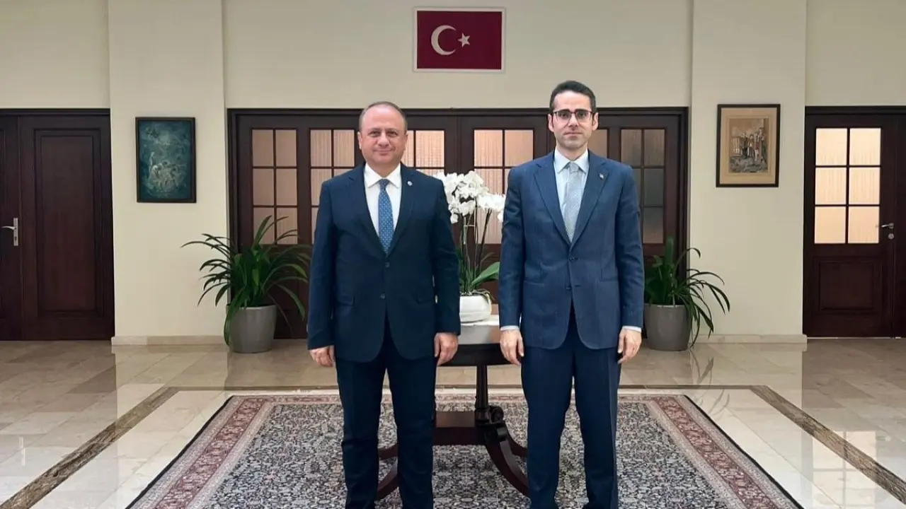 LEFKOŞA BÜYÜKELÇİSİ'Nİ ZİYARET