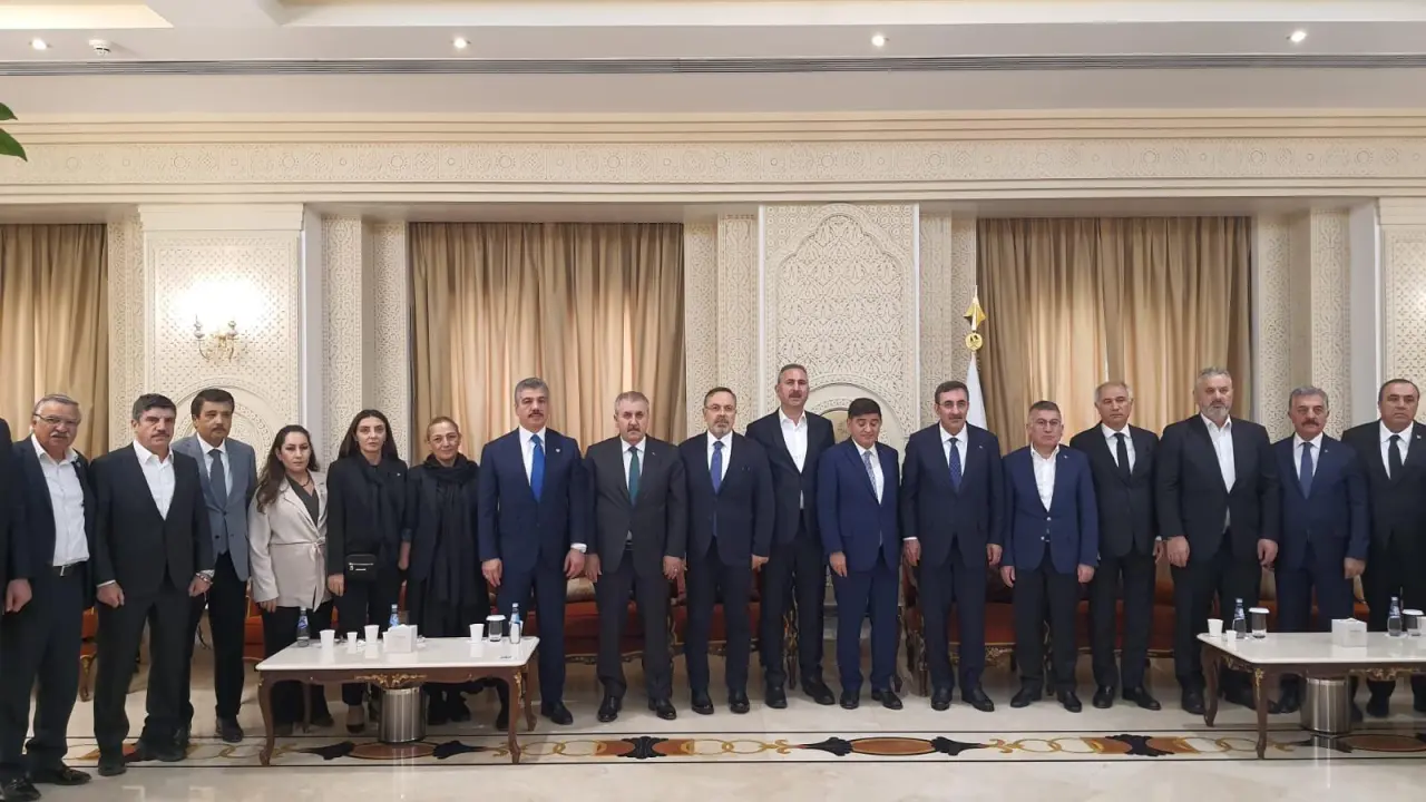 GENEL BAŞKANIMIZ SAYIN MUSTAFA DESTİCİ, HANİYE'NİN CENAZE TÖRENİNE KATILDI