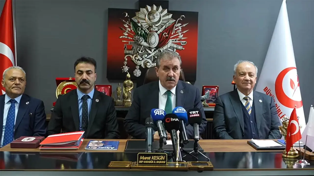 Genel Başkanımız Sayın Mustafa Destici'den Karabük'te açıklamalar