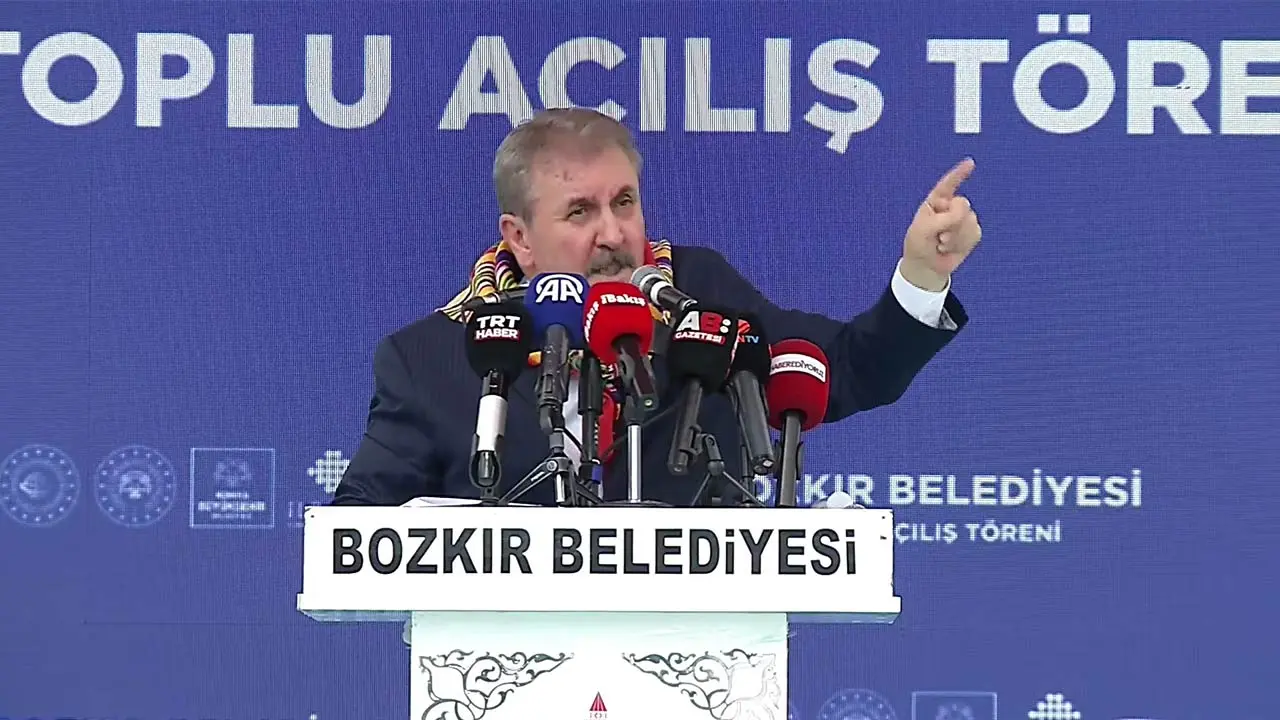 Sayın Destici, Bozkır'da toplu açılış törenine katıldı