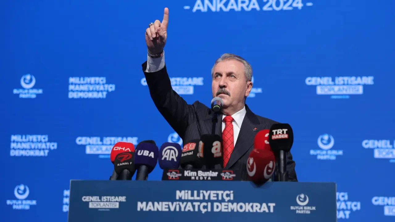 Genel Başkanımız Sayın Mustafa Destici Genel İstişare Toplantısında konuştu.
