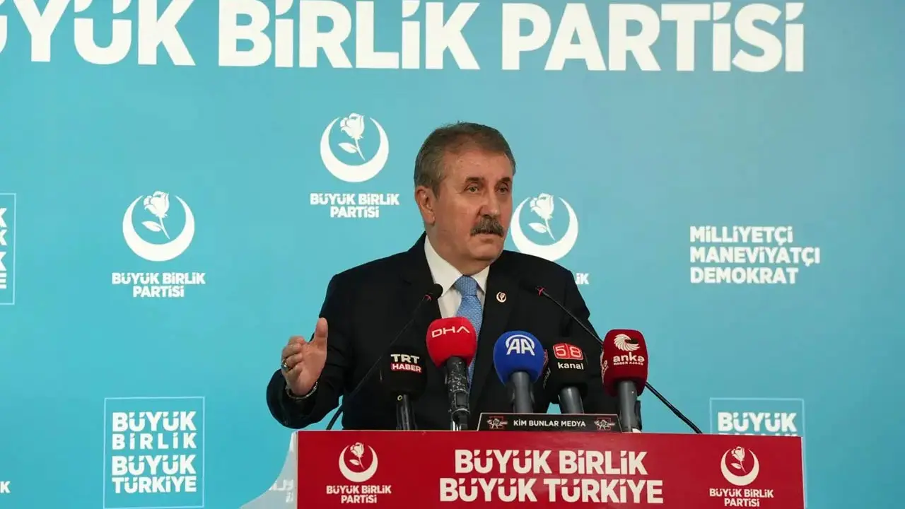 Sayın Destici: İsrail'in hayali bizi ilgilendirmiyor