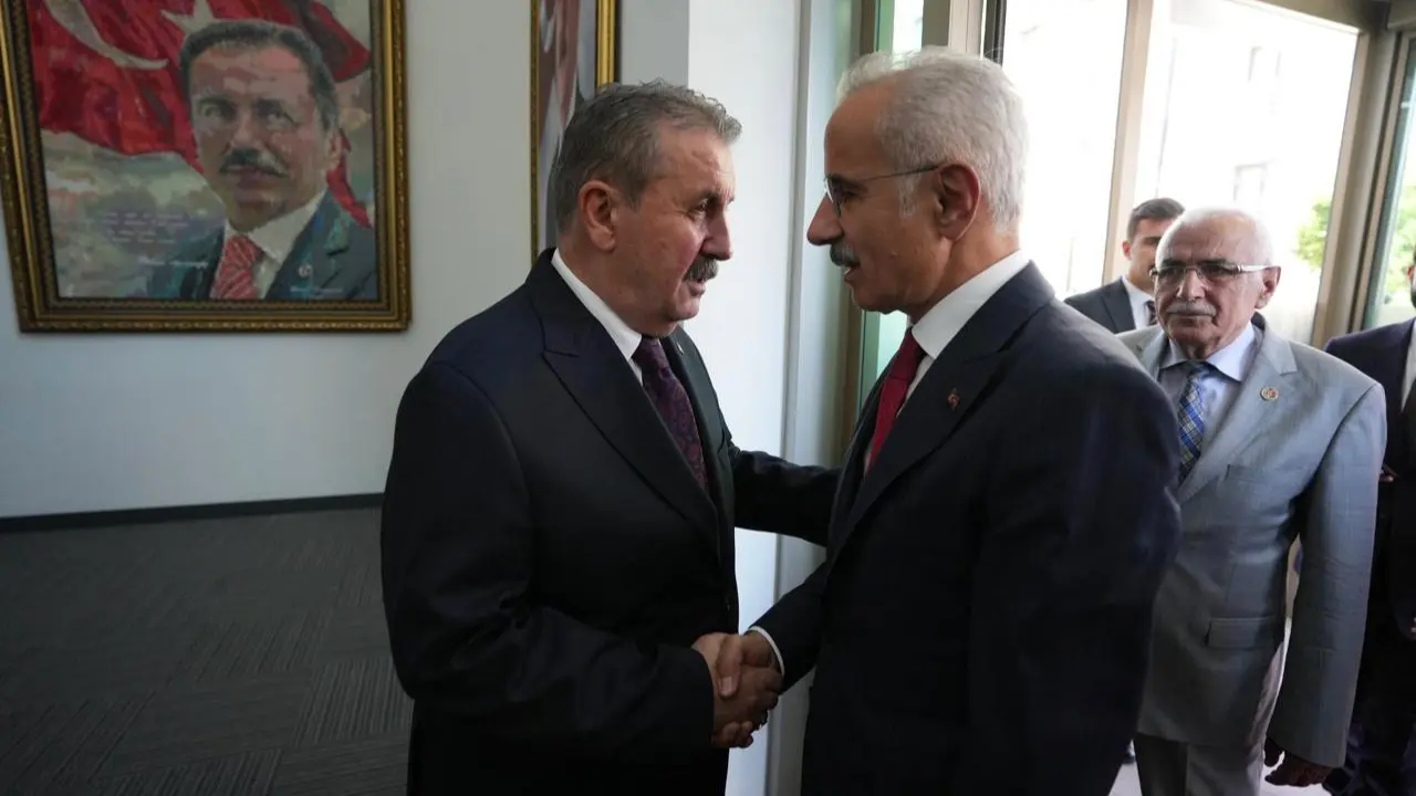 Bakan Uraloğlu'ndan Sayın Genel Başkanımıza taziye ziyareti