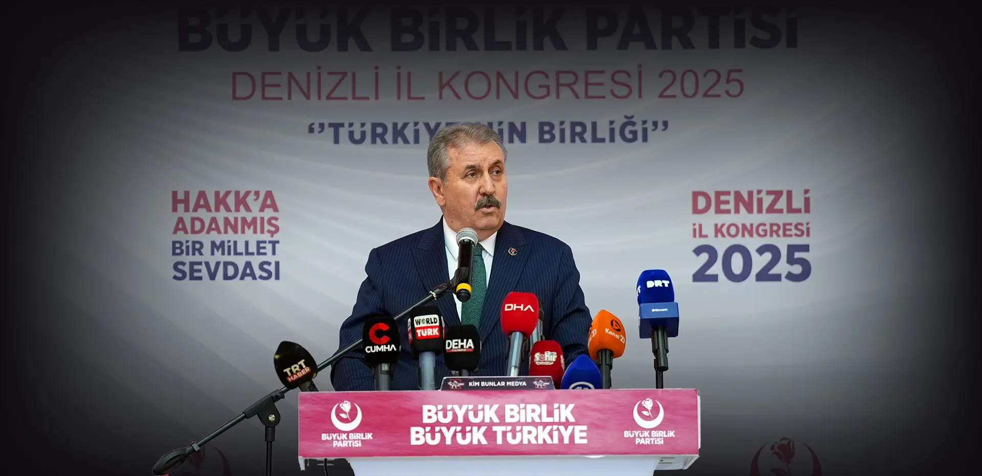 GENEL BAŞKANIMIZ SAYIN MUSTAFA DESTİCİ, DENİZLİ İL KONGREMİZDE KONUŞTU