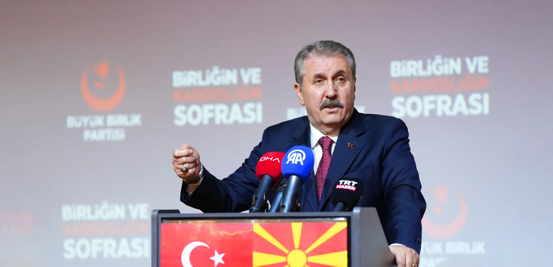 GENEL BAŞKANIMIZ SAYIN MUSTAFA DESTİCİ, KUZEY MAKEDONYA'DA!