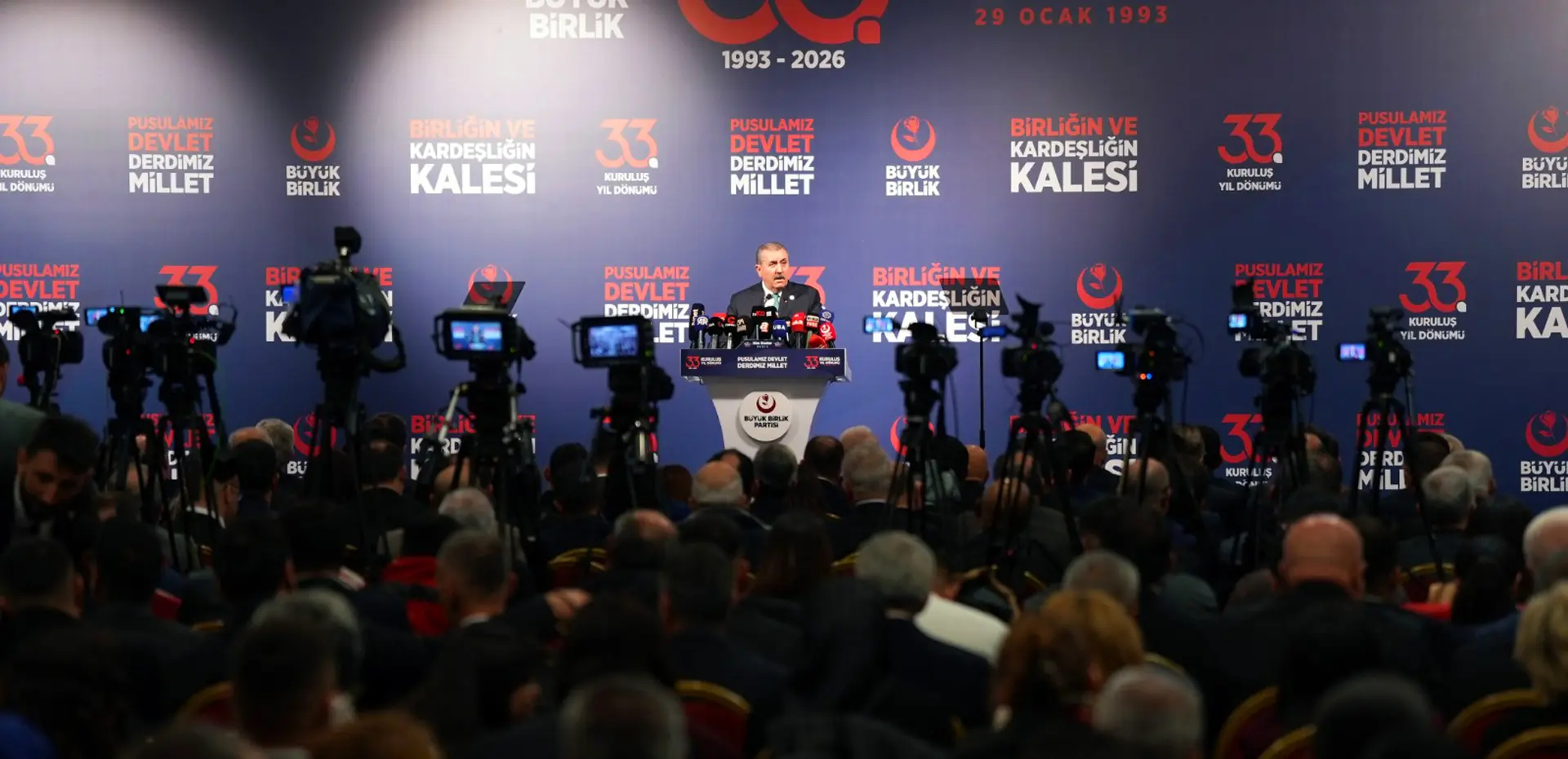 BÜYÜK BİRLİK PARTİMİZ 33 YAŞINDA