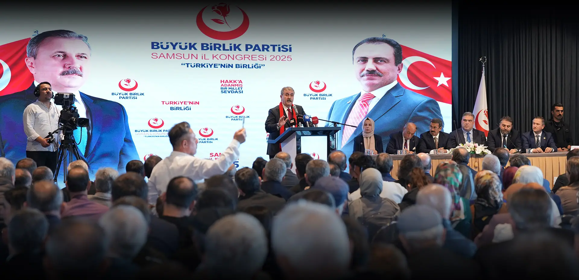 GENEL BAŞKANIMIZ SAYIN MUSTAFA DESTİCİ, SAMSUN KONGREMİZDE KONUŞTU