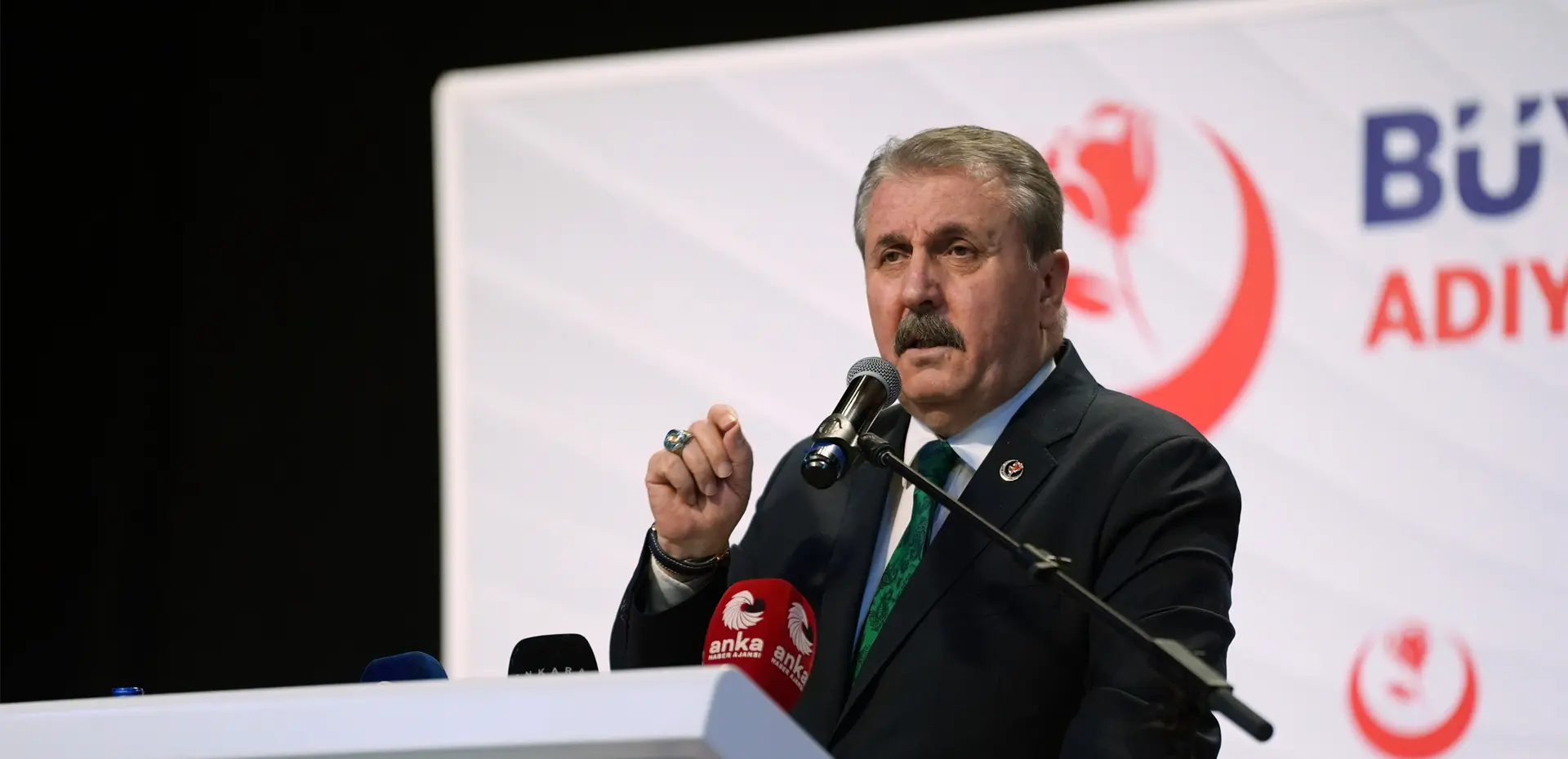 GENEL BAŞKANIMIZ SAYIN MUSTAFA DESTİCİ, ADIYAMAN KONGREMİZDE HİTAP ETTİ