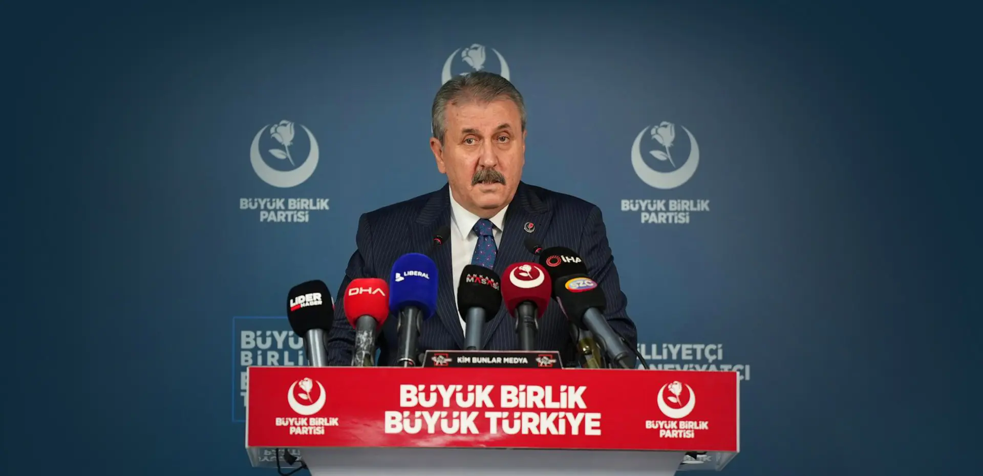 GENEL BAŞKANIMIZ SAYIN MUSTAFA DESTİCİ, BASIN TOPLANTISI DÜZENLEDİ