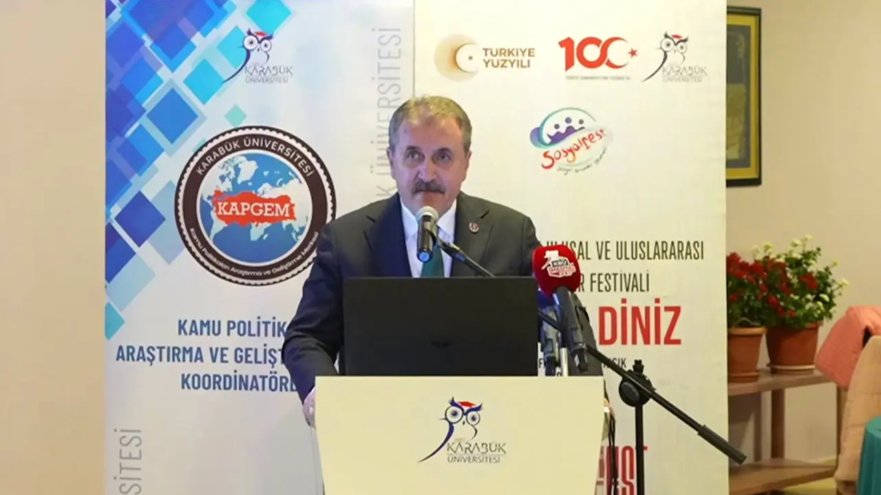 Genel Başkanımız Sayın Mustafa Destici, ''Türkistan'' iftar programında konuştu