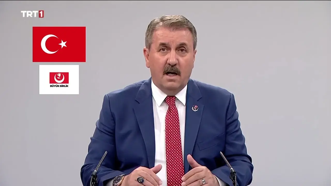 Genel Başkanımız Sayın Mustafa Destici, TRT-1’de vatandaşlarımıza seslendi