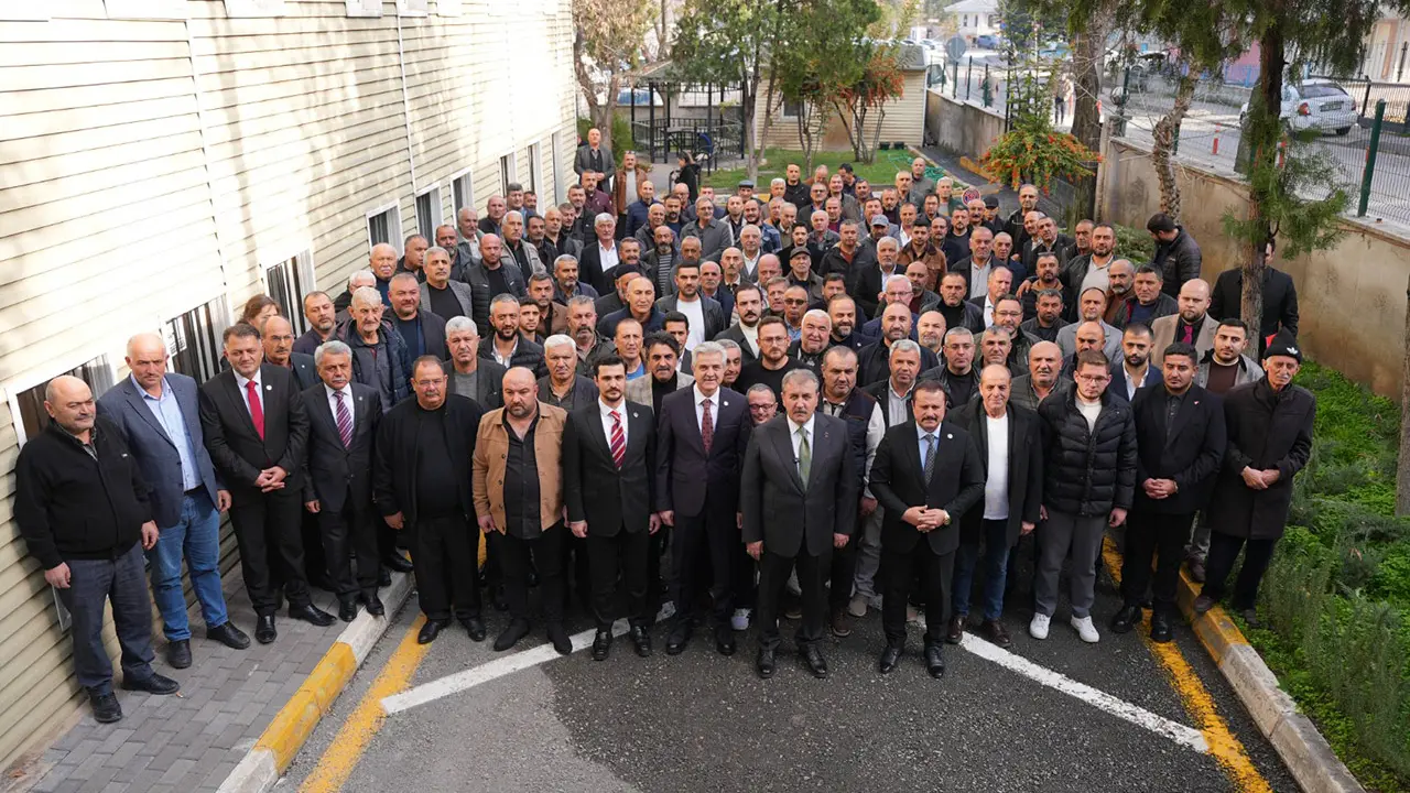 Genel Başkanımız Sayın Destici'den Sincan Şoförler Esnaf Odasına ziyaret