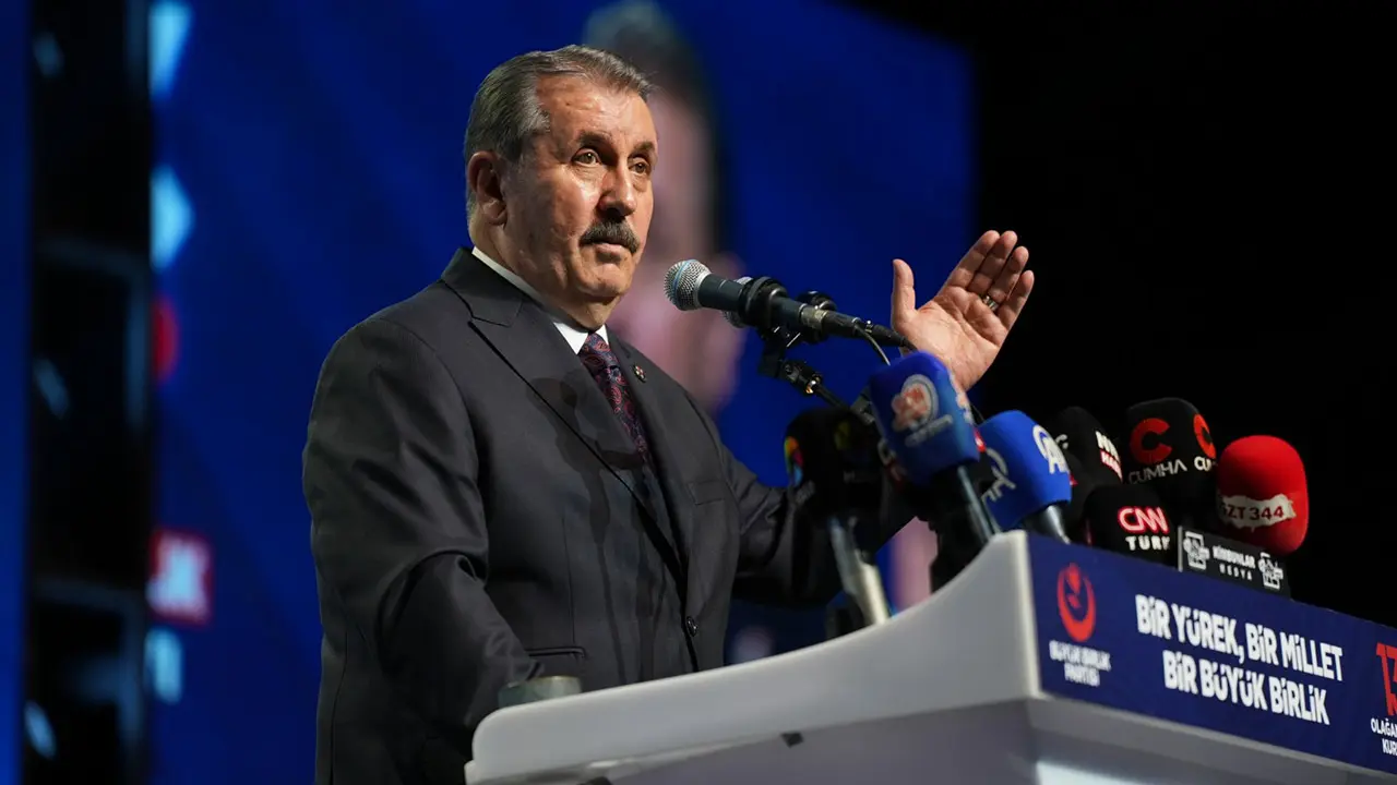 Genel Başkanımız Sayın Mustafa Destici, 13. Olağan Büyük Kurultayı'nda konuştu